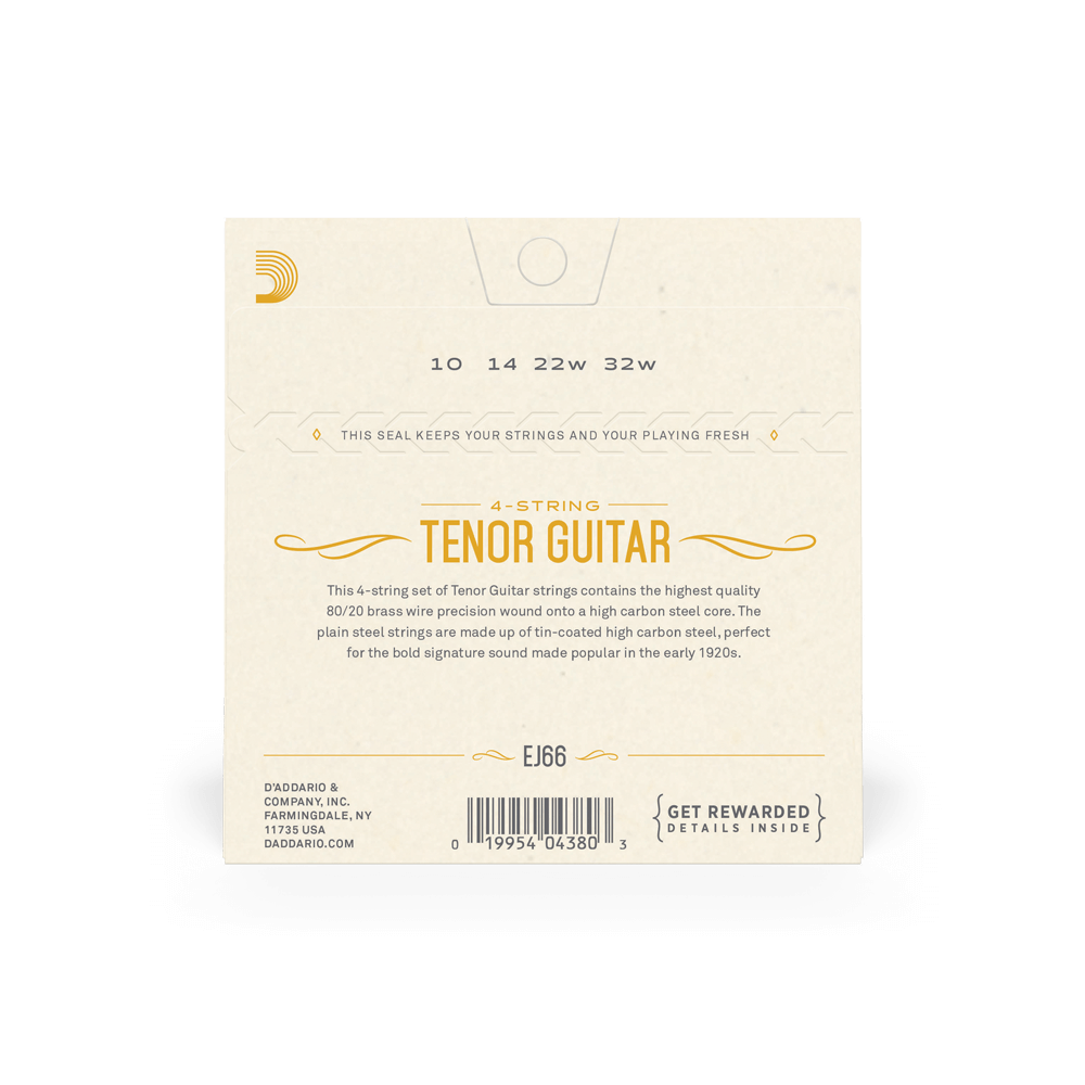 EJ66 Tenor Guitar Strings